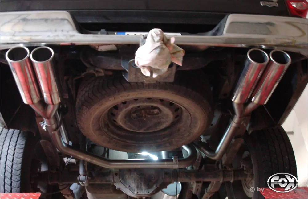 Dodge RAM 1500  Halbanlage ab Kat - 2x100 Typ 13 rechts/links