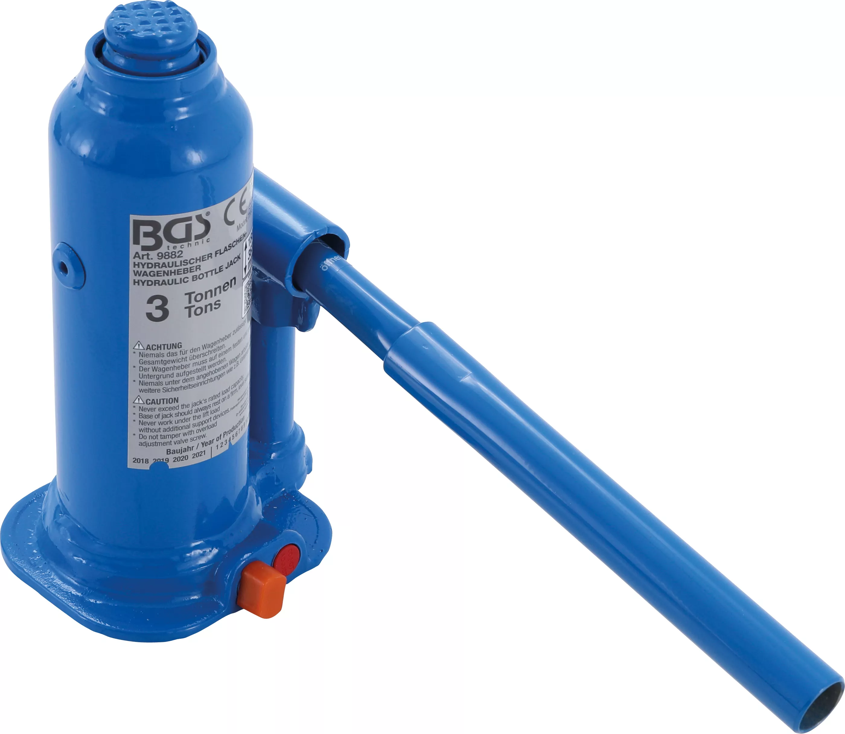 Hydraulischer Flaschen-Wagenheber | 3 t