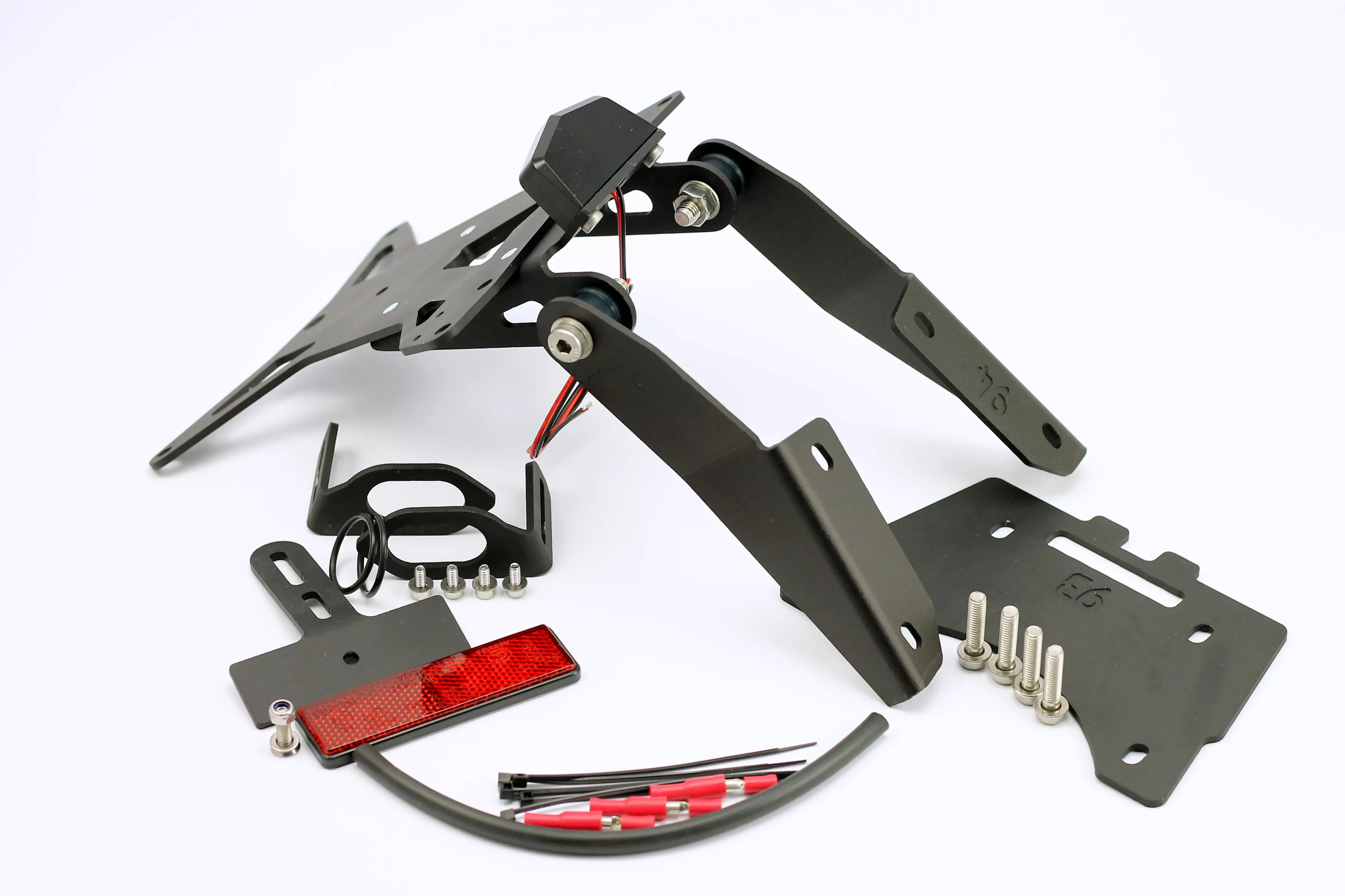 MG Biketec Kennzeichenhalter für Honda XL 750 Transalp ab 2023