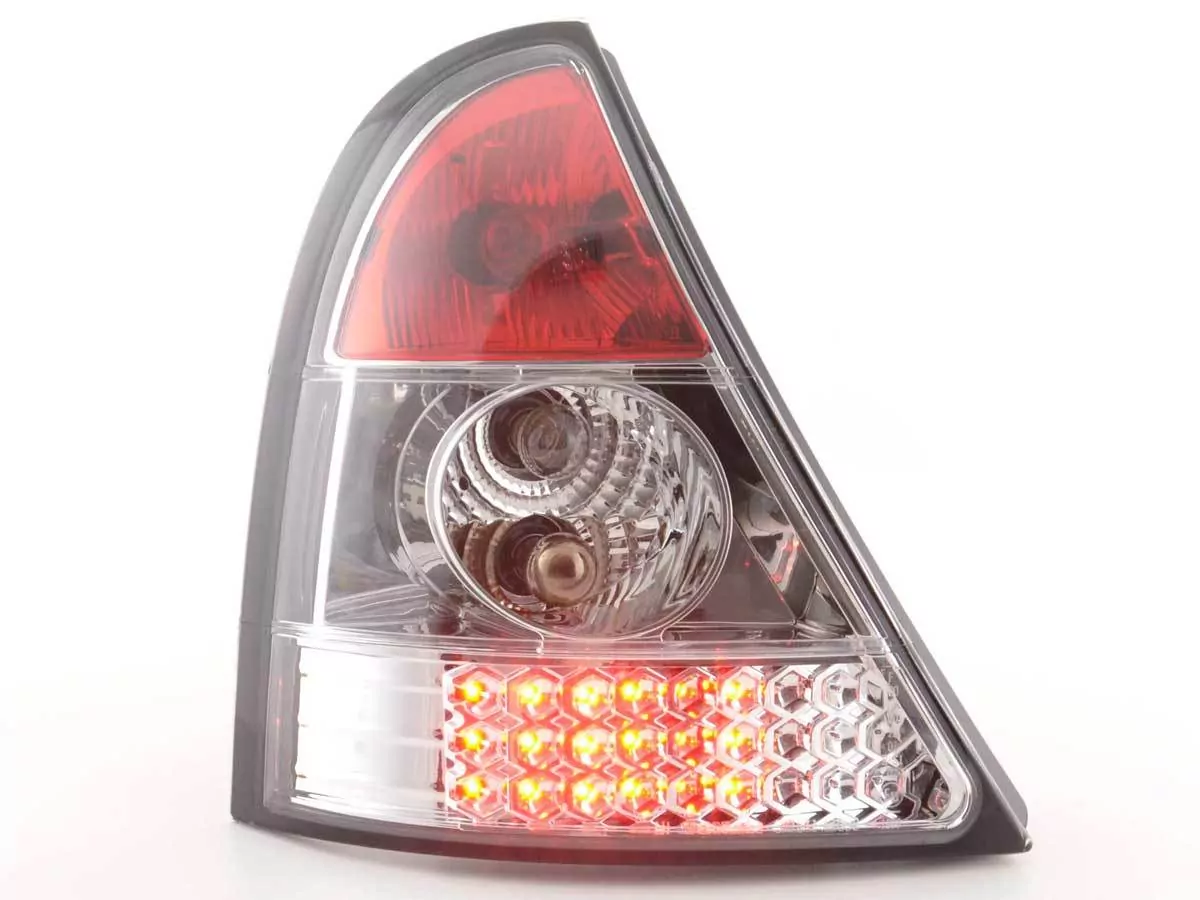 LED Rückleuchten Set Renault Clio Typ B Bj. 98-01 chrom