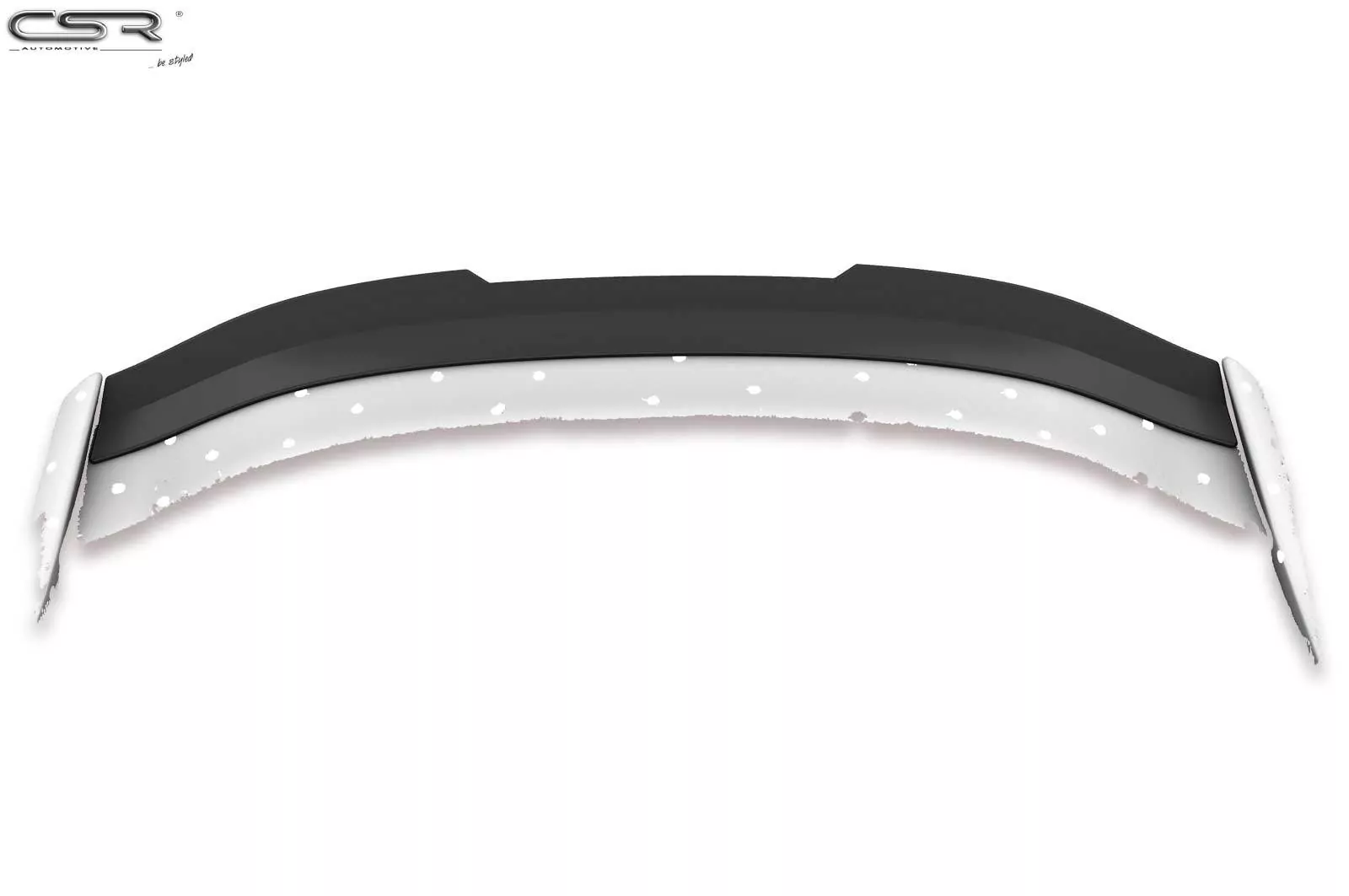 Heckflügel mit ABE für Honda Civic Type R FK8 Lackierfreundlich (schwarz matt)