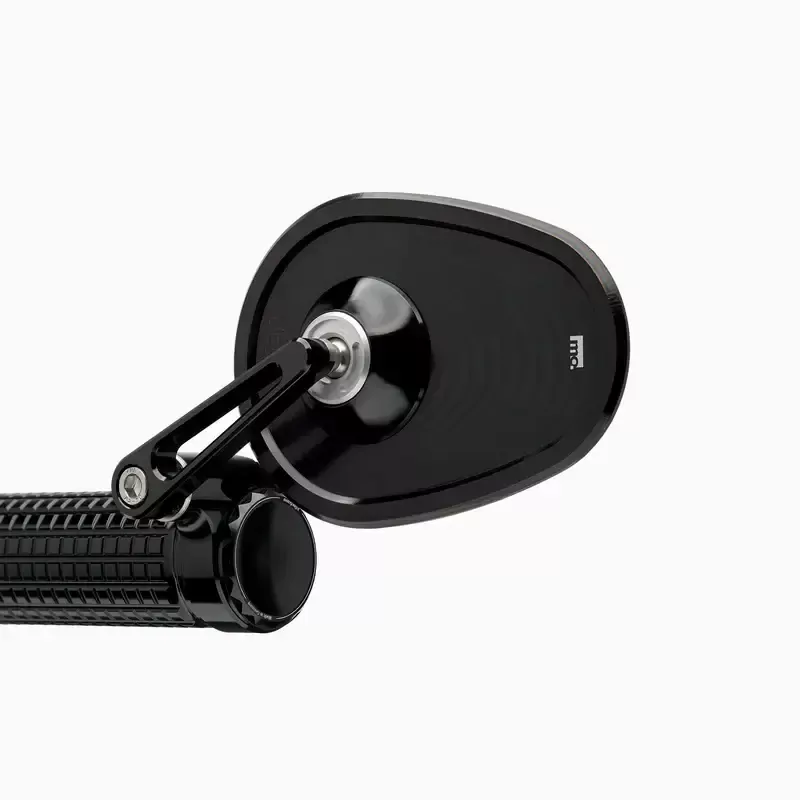 MOTOGADGET Mo.view Club 60 Flip, Glass-free Rearview Mirror, 45 Degree Angle