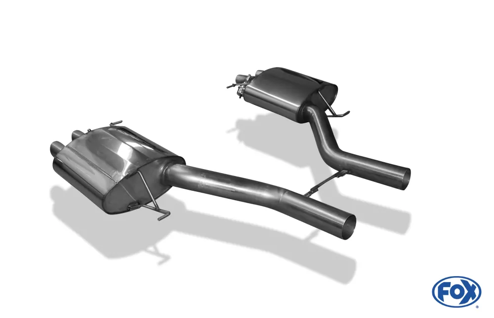 BMW F01 760i  Endschalldämpfer rechts/links - 2x63 Typ 14 rechts/links - mit Abgasklappen