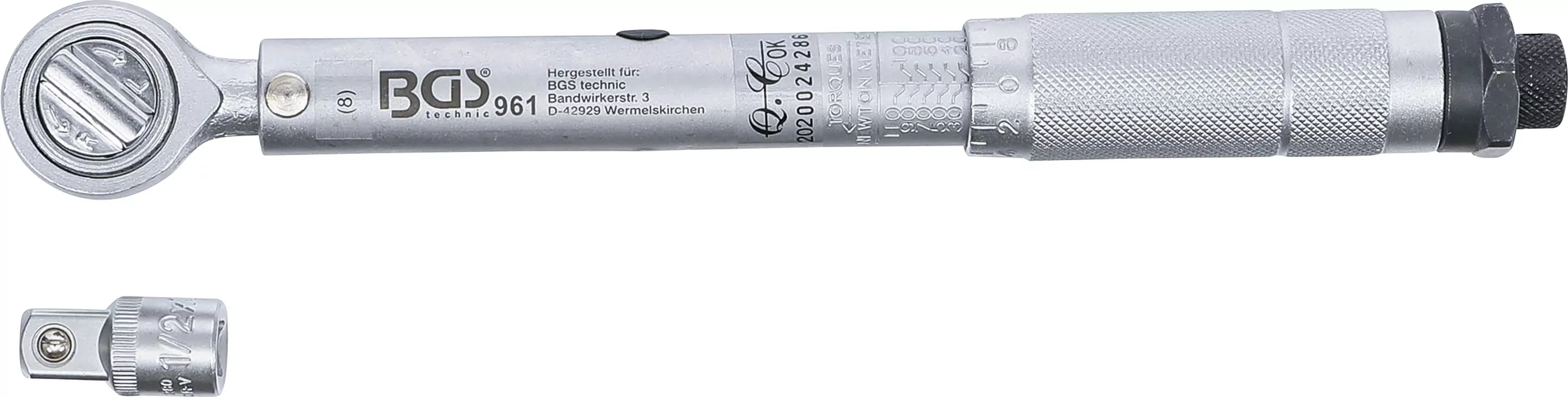 Drehmomentschlüssel | Abtrieb Außenvierkant 10 mm (3/8") | 20 - 110 Nm