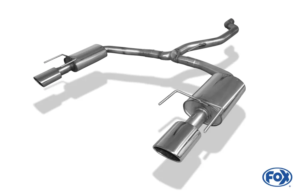 Opel Vectra C OPC Limousine  Endschalldämpfer rechts/links - 140x90 Typ 32 rechts/links