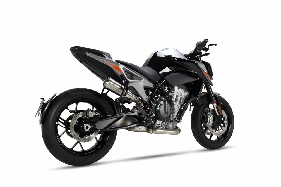 IXRACE Endschalldämpfer MK2, 790 Duke, 18- (105 PS / 77 kw Variante),Duke 890 R Bj: 20- E-geprüft