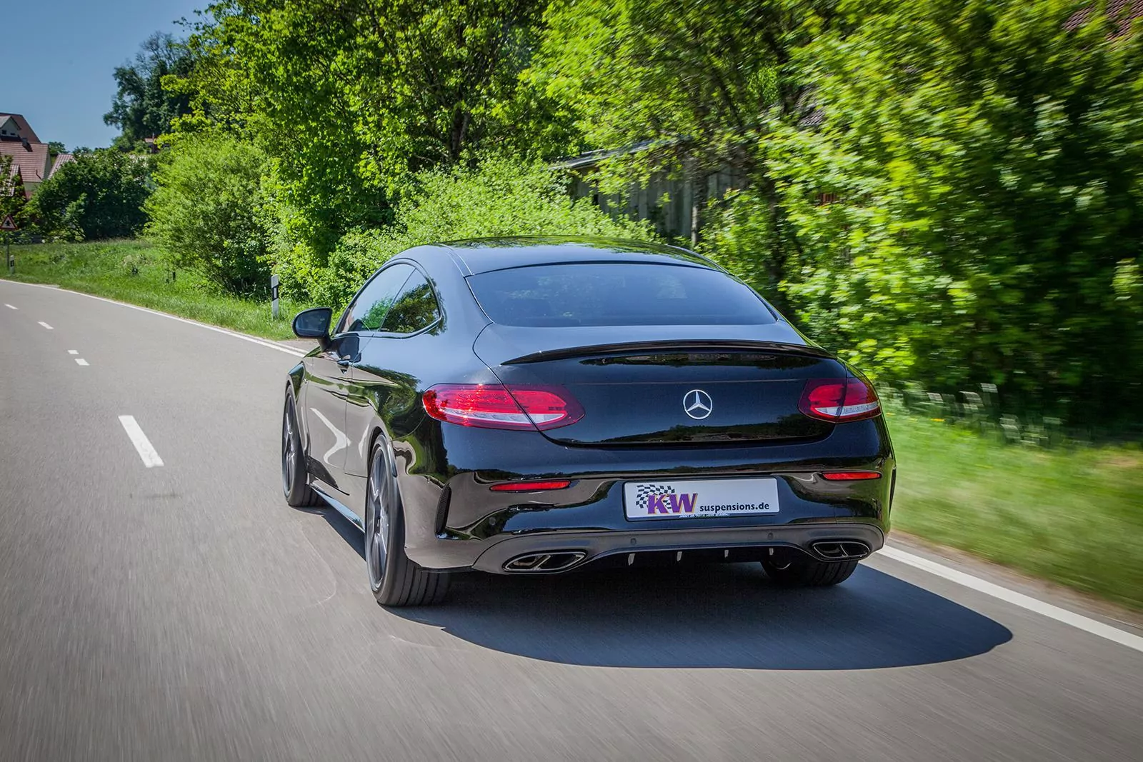 KW Gewindefahrwerk V3 inox (inkl. Stilllegung f. elektr. Dämpfer) MERCEDES-BENZ C-KLASSE Coupe (C205) 204, 204 AMG Allrad 10/2015-