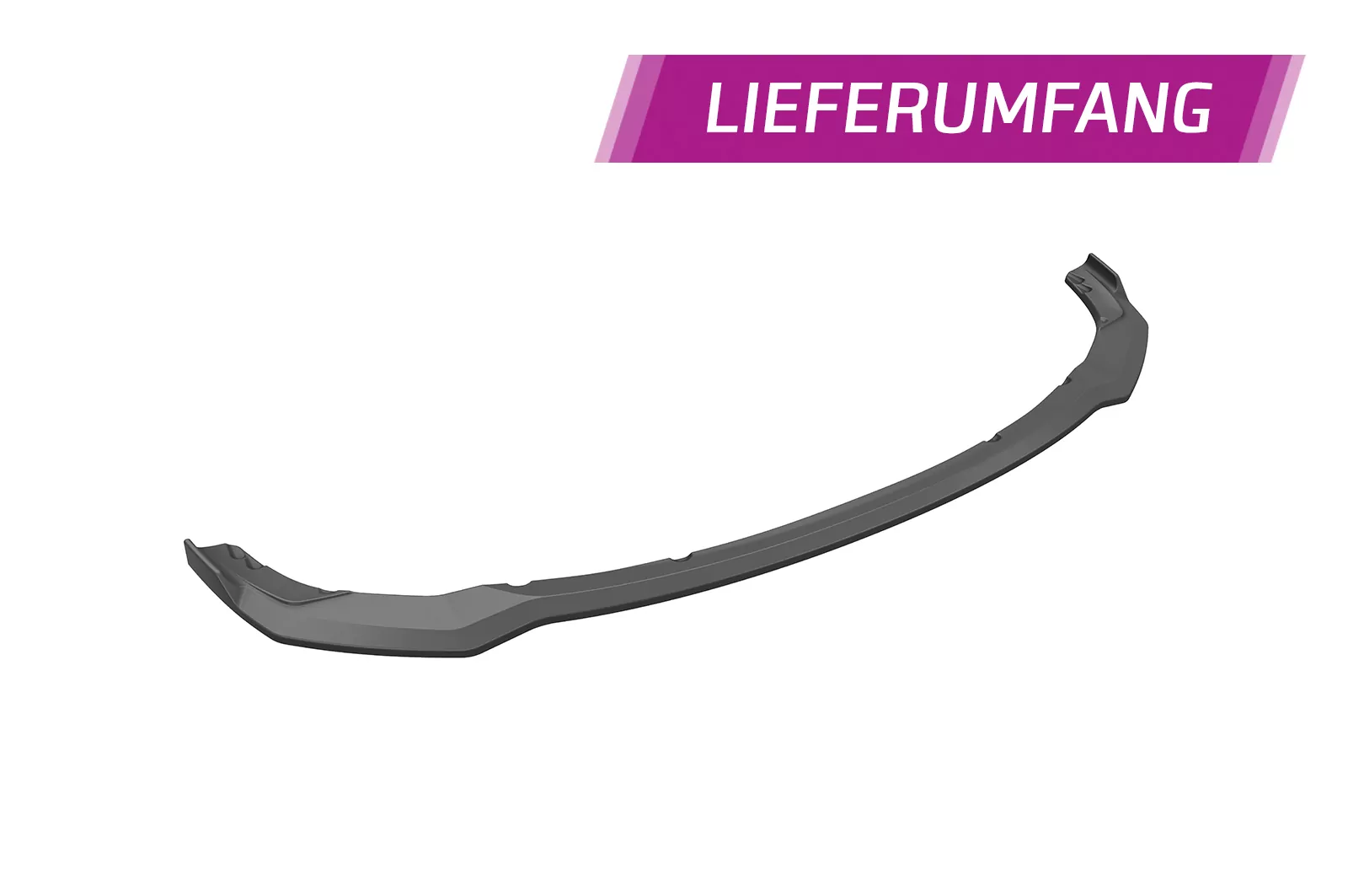 Cup-Spoilerlippe mit ABE für BMW M3 (G80/G81) / M4 (G82/G83) CSL769 Schwarz Strukturiert