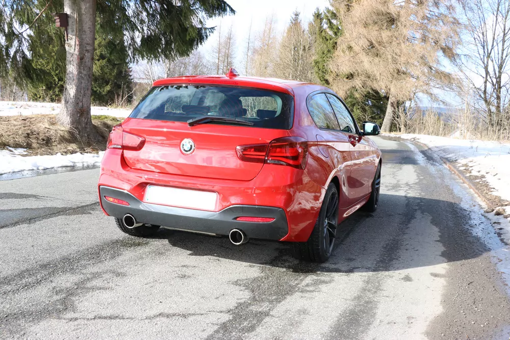 BMW F20/F21 - M140i  Endschalldämpfer quer Ausgang rechts/links - 1x100 Typ 16 rechts/links