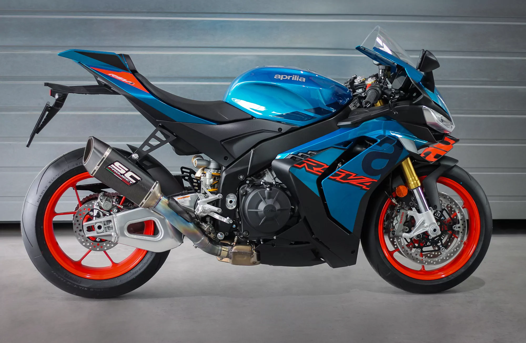 MG Biketec Kennzeichenhalter für Aprilia RSV4 / Factory ab 2025