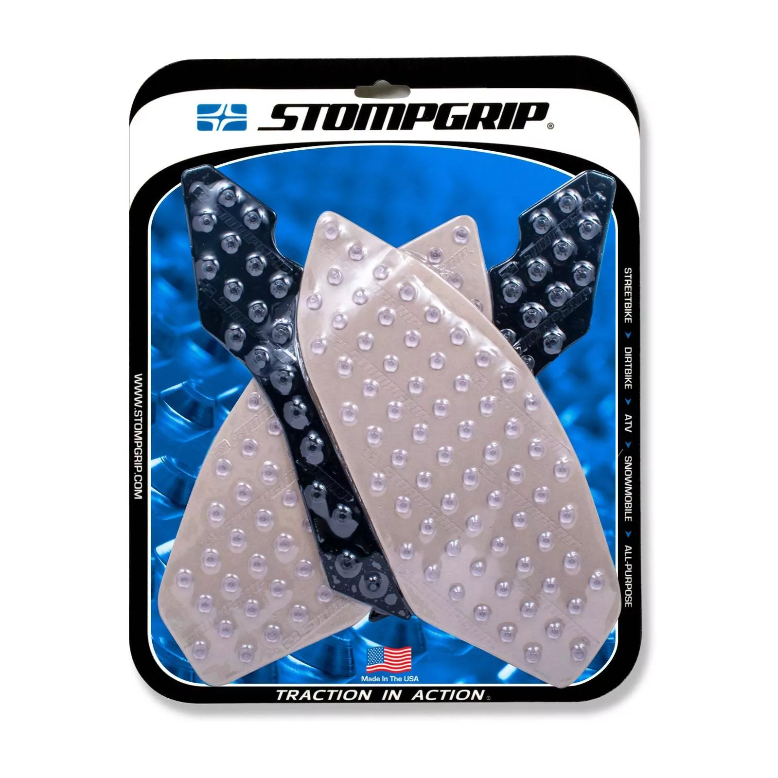 Stompgrip Traction Pad Super Volcano für BMW S 1000 R 09-14 Hybrid