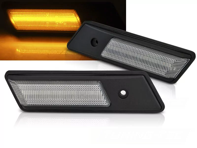 Indicator Chrome Led Seq Fits Bmw E34/e32/e36