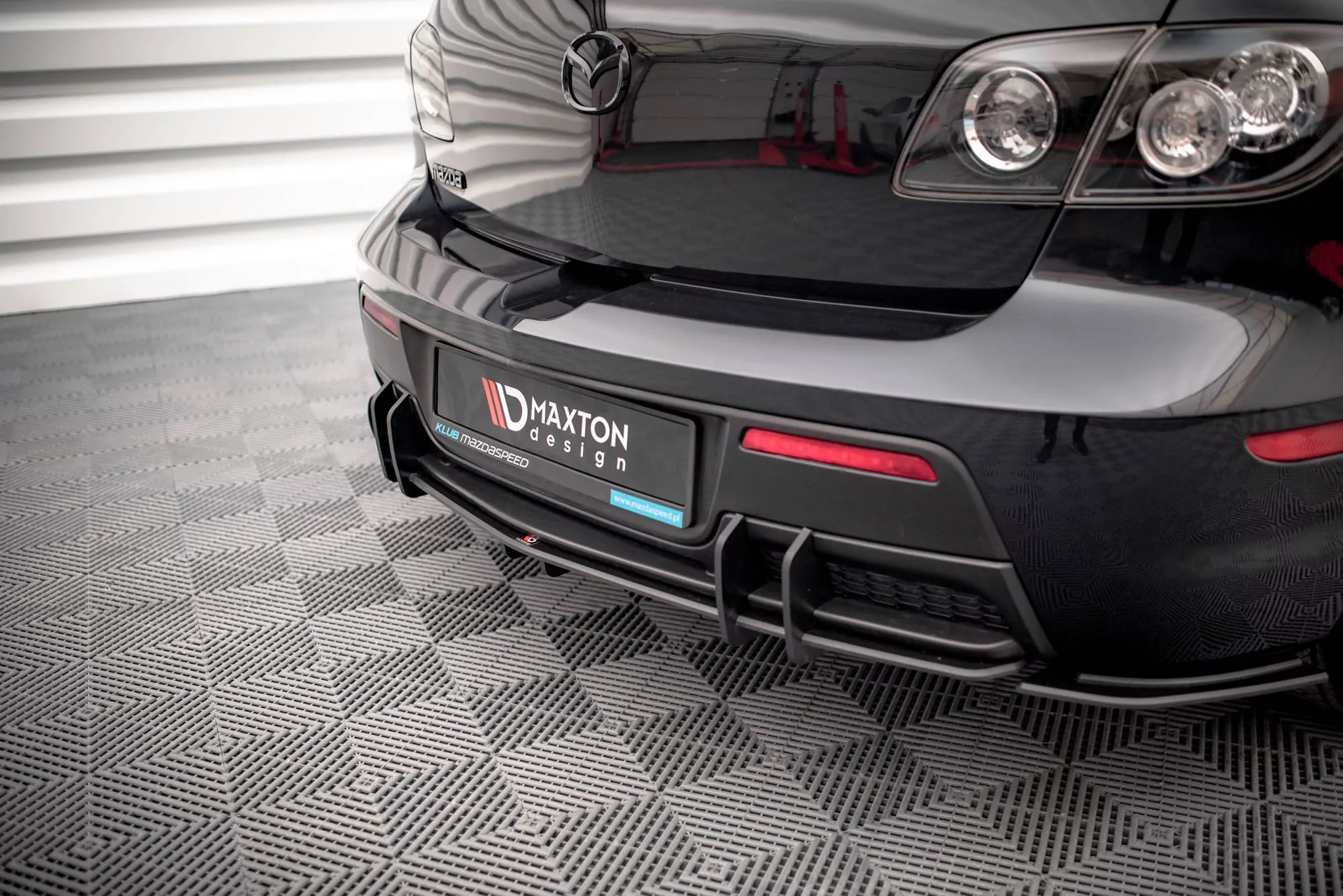 Street Pro Heckschürze Für Mazda 3 MPS Mk1 US-Spec Version