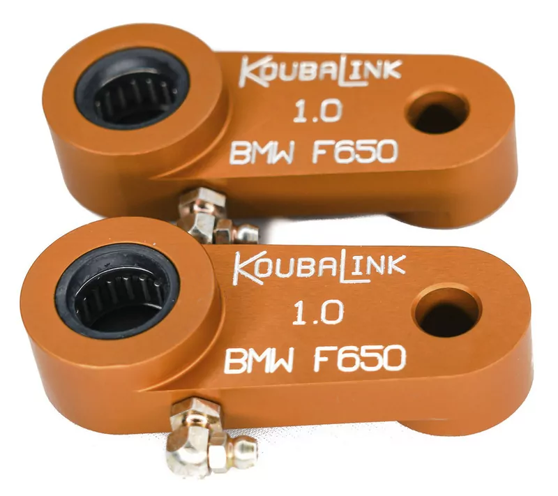 KOUBALINK Tieferlegungs-Kit (25.4 mm) Orange - BMW F650 Funduro