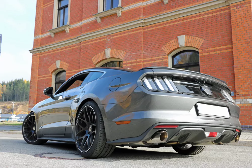 Ford Mustang Coupe & Cabrio - 4-Zylinder  Endschalldämpfer rechts/links - 1x100 Typ 25 rechts/links