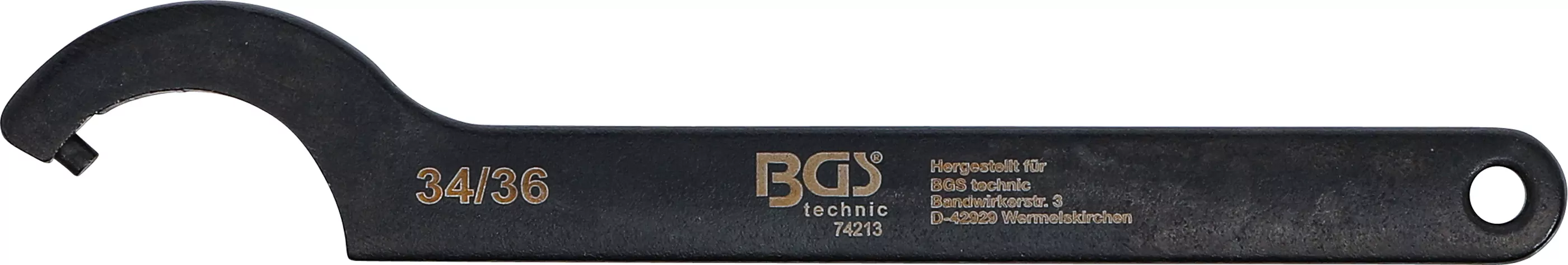 Hakenschlüssel mit Zapfen | 34 - 36 mm