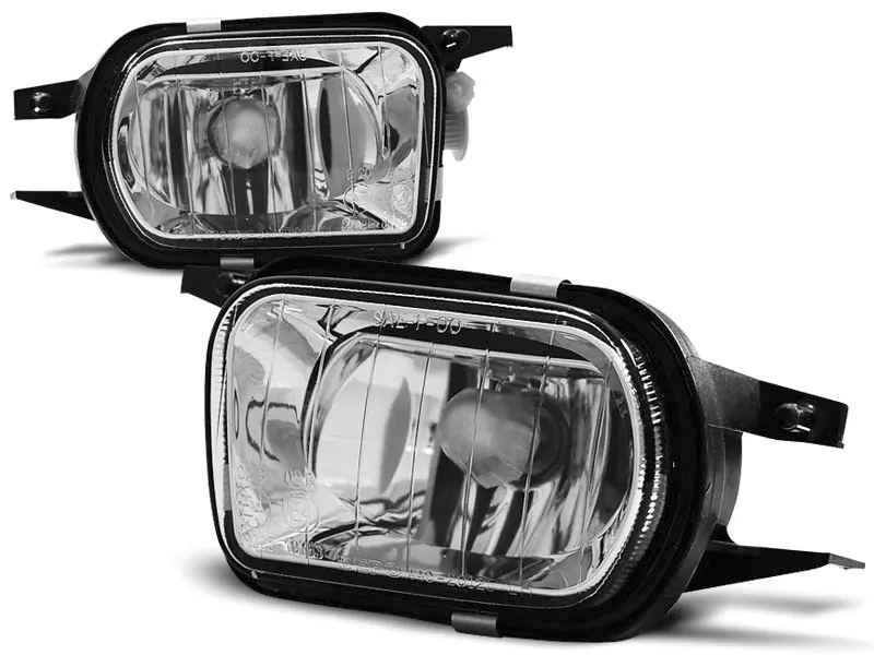 Fog Lights Chrome Fits Mercedes W203 07.00-03.04 / Slk R170  