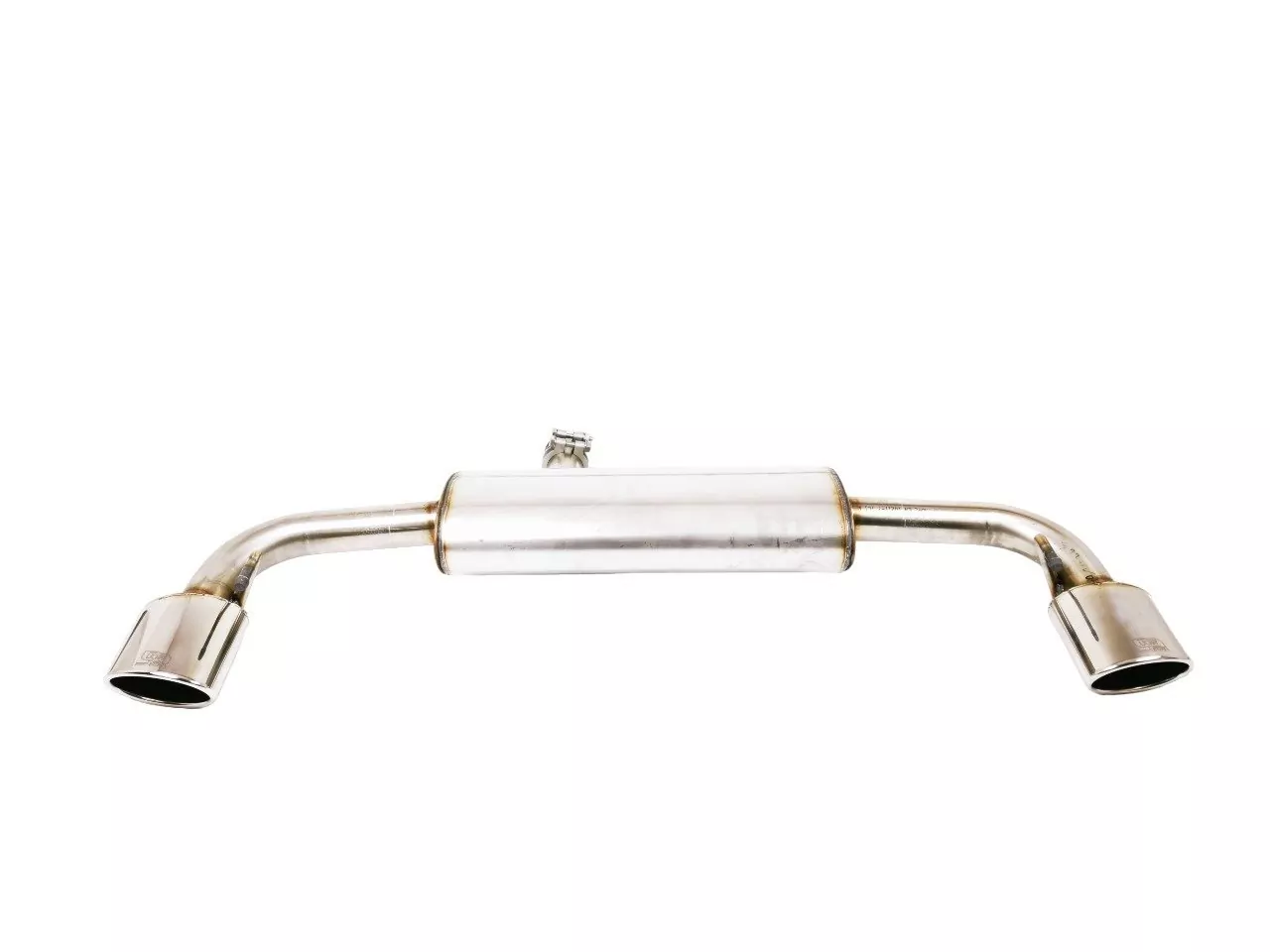 Ulter Sportauspuff für Opel ASTRA K 2015-2019 2 Duplex Endrohre oval 120×80