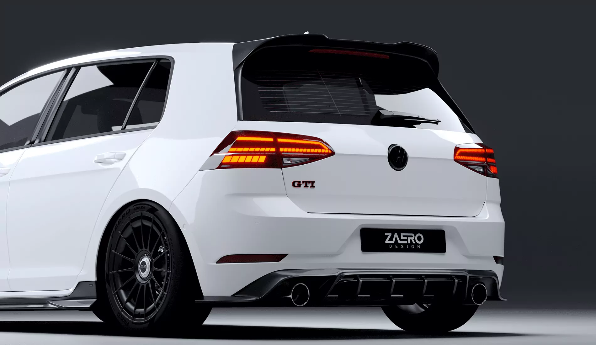 EVO-1 Heckspoiler für VW Golf 7 (Vorfacelift & Facelift)