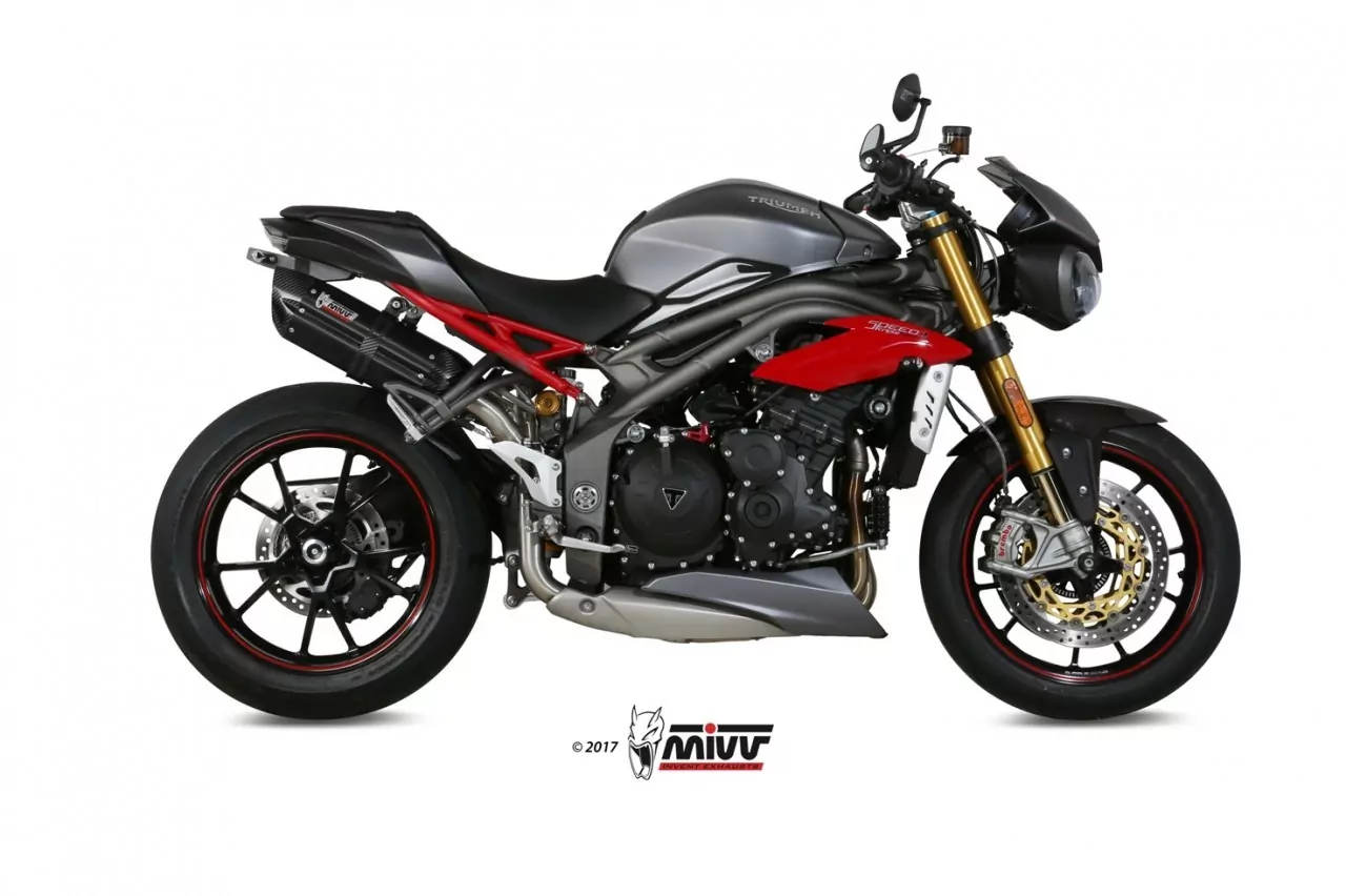 MIVV Suono Black Steel Triumph Speed Triple ´16-