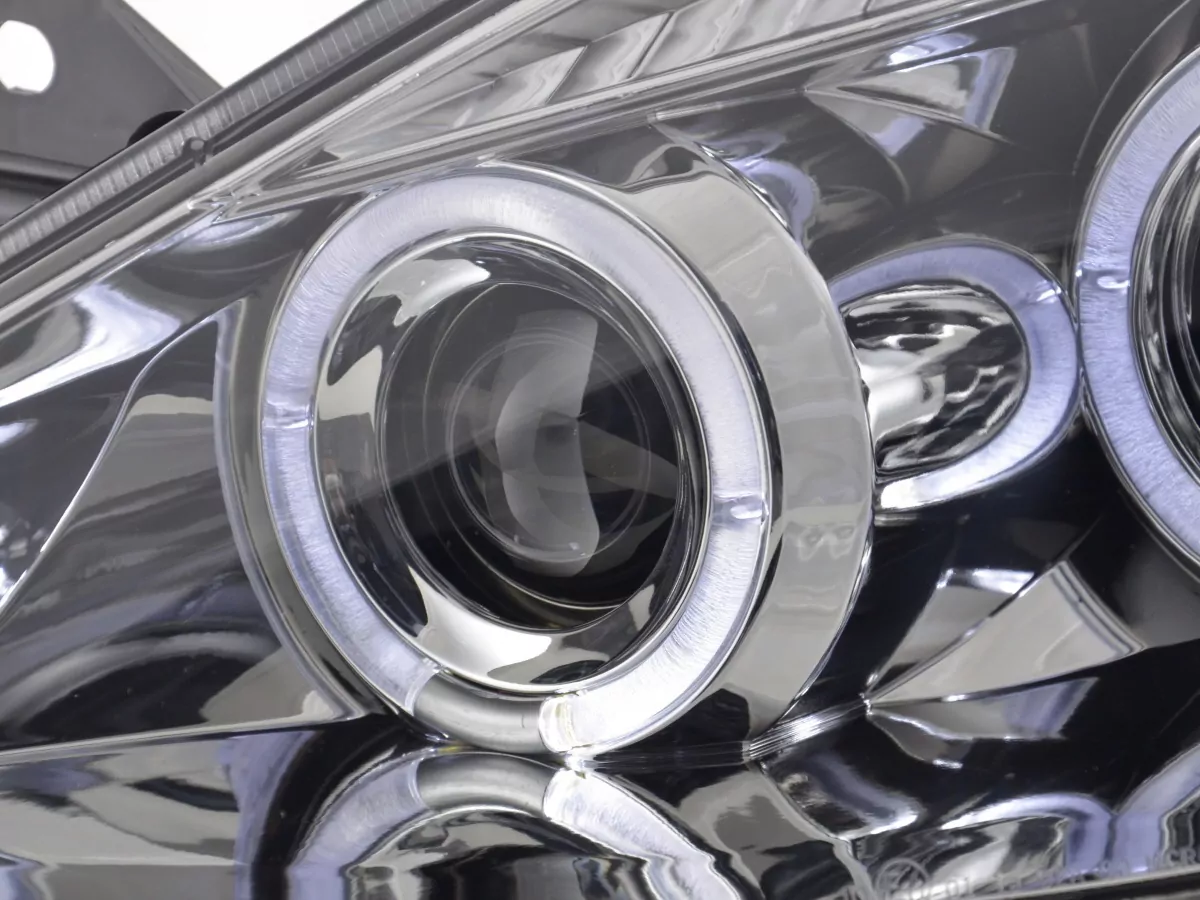 Scheinwerfer Set Renault Clio Typ R Bj. 05- chrom für Rechtslenker