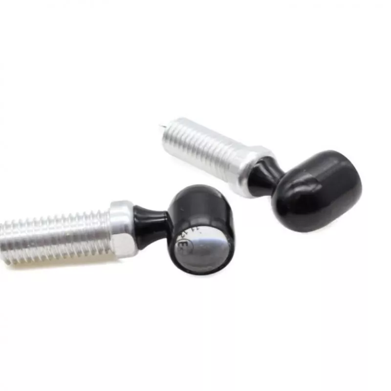 FAR Motorrad LED Blinker Xtreme Stealth Line | Aluminium | Paar | E-geprüft | M8