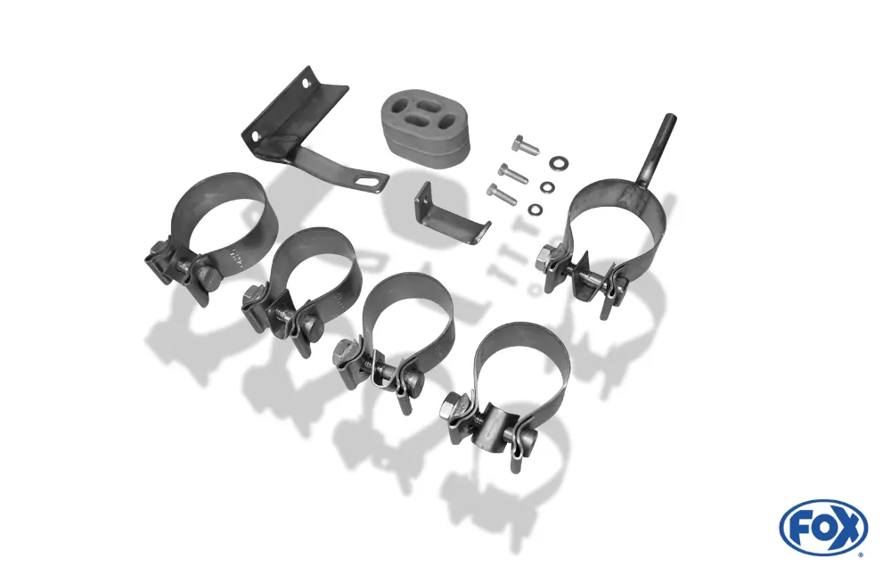 BMW E46 320d  Endschalldämpfer Ausgang rechts/links einflutig - 2x70 Typ 10 rechts/links