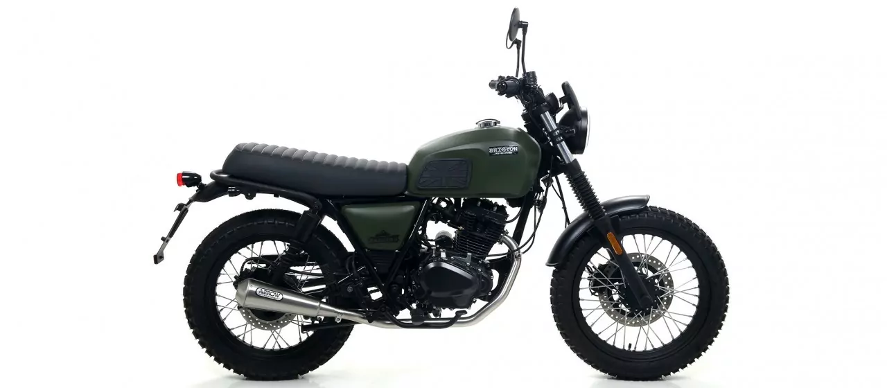 Arrow Nichrom Pro-Race Silencer Brixton BX 125 X / Felsberg 125 X 19-