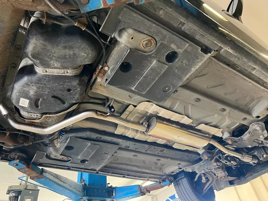 Fiat 500/ 500C  Endschalldämpfer - 2x80 Typ 25