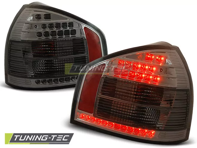 Led Tail Lights Smoke Fits Audi A3 08.96-08.00