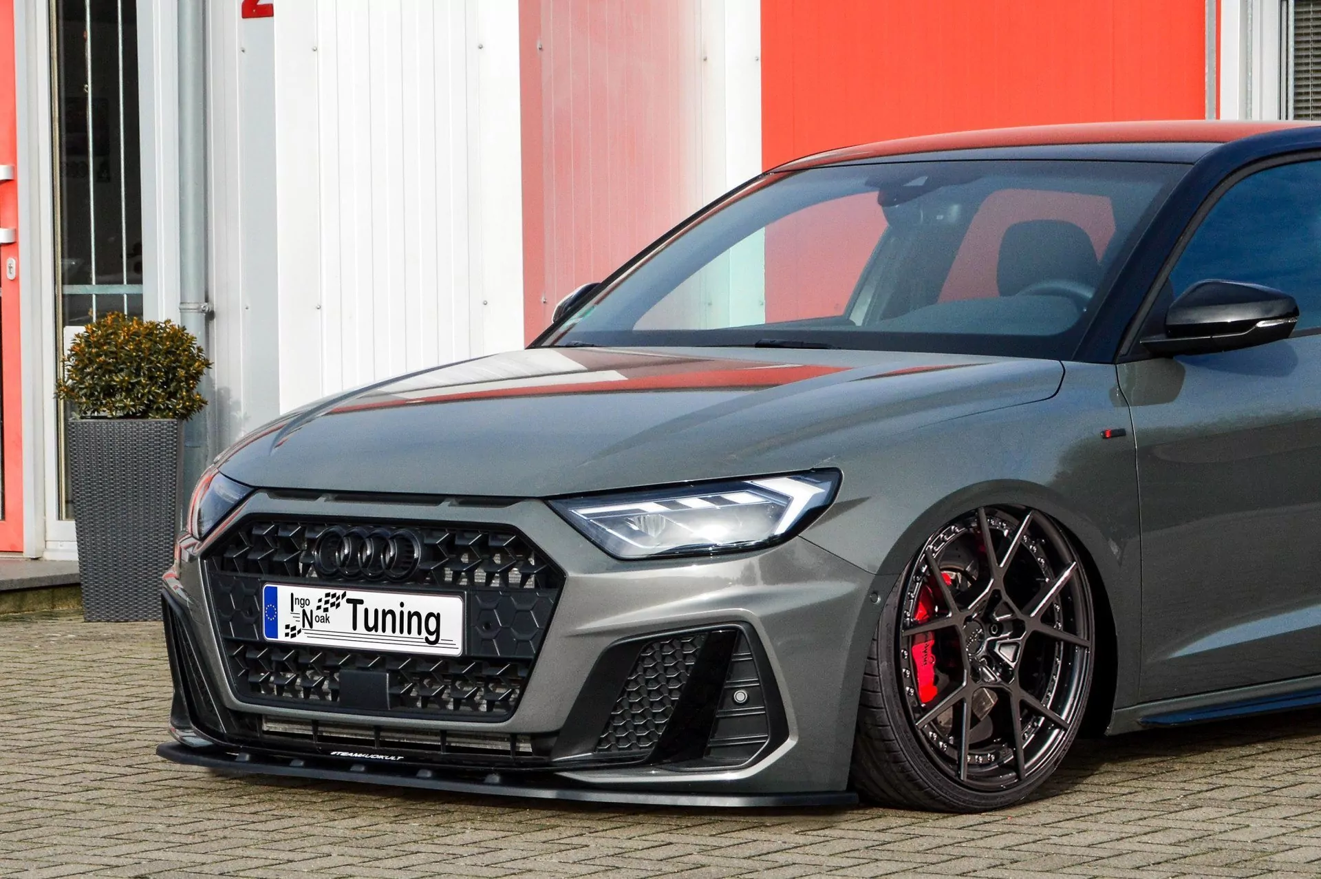Cup Frontspoilerlippe für Audi A1 GB Sportback S-Line ab Bj.2018-