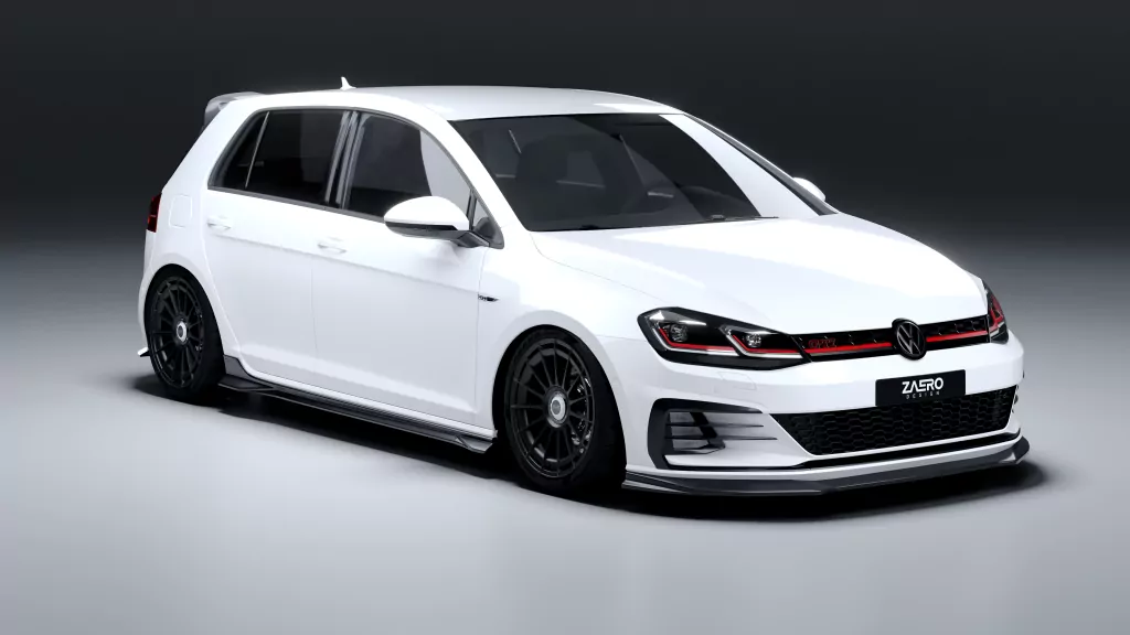 EVO-1 Seitenschweller für VW Golf 7 (Vorfacelift & Facelift)