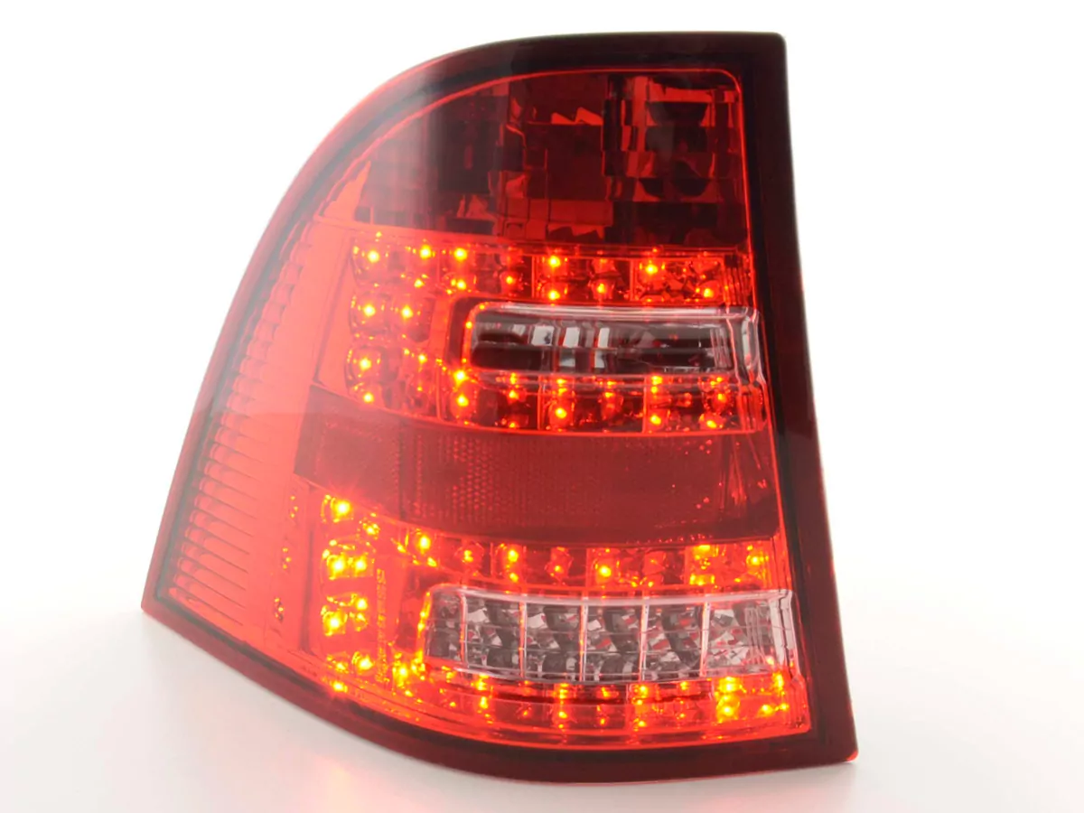 LED Rückleuchten Set Mercedes M-Klasse Typ W163 Bj. 98-05 klar/rot