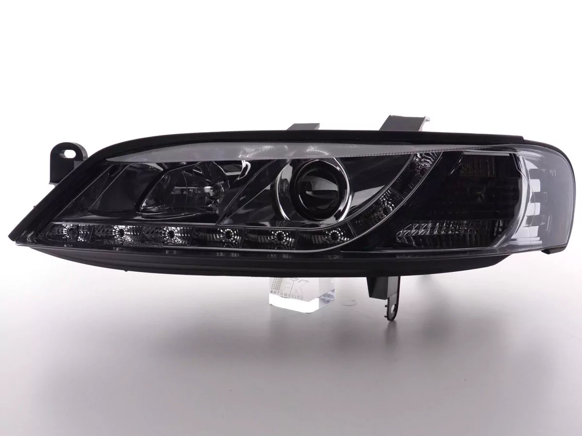 Scheinwerfer Set Daylight LED TFL-Optik Opel Vectra B Bj. 96-99 chrom