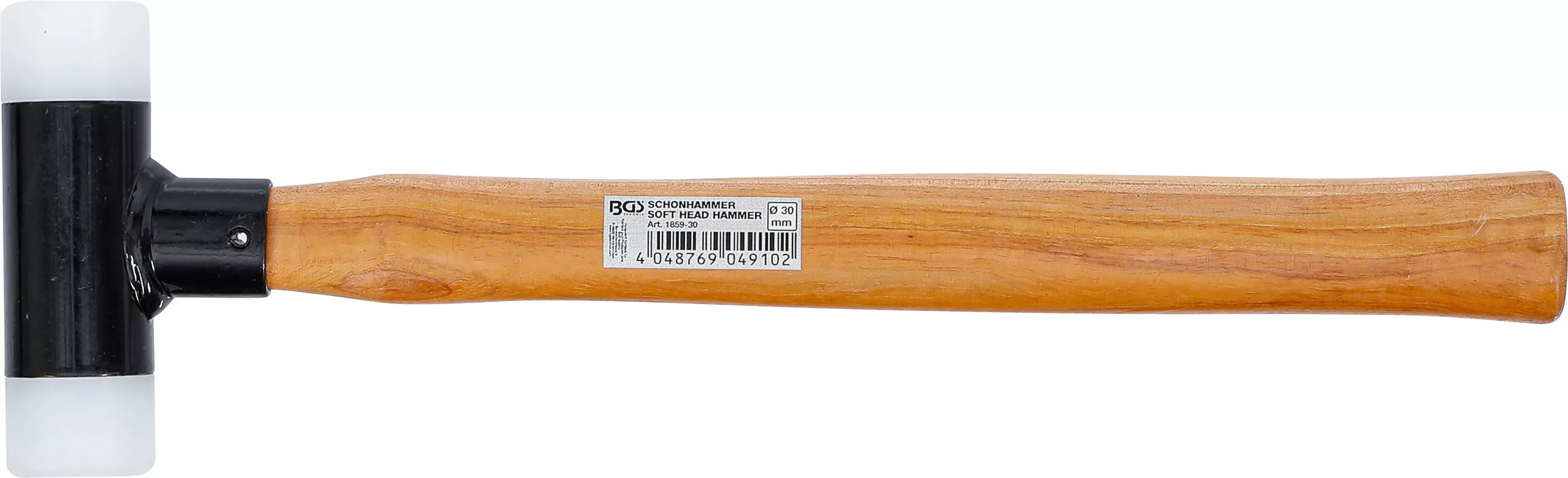 Schonhammer | Hickory-Stiel | rückschlagfrei | Ø 30 mm | 300 g