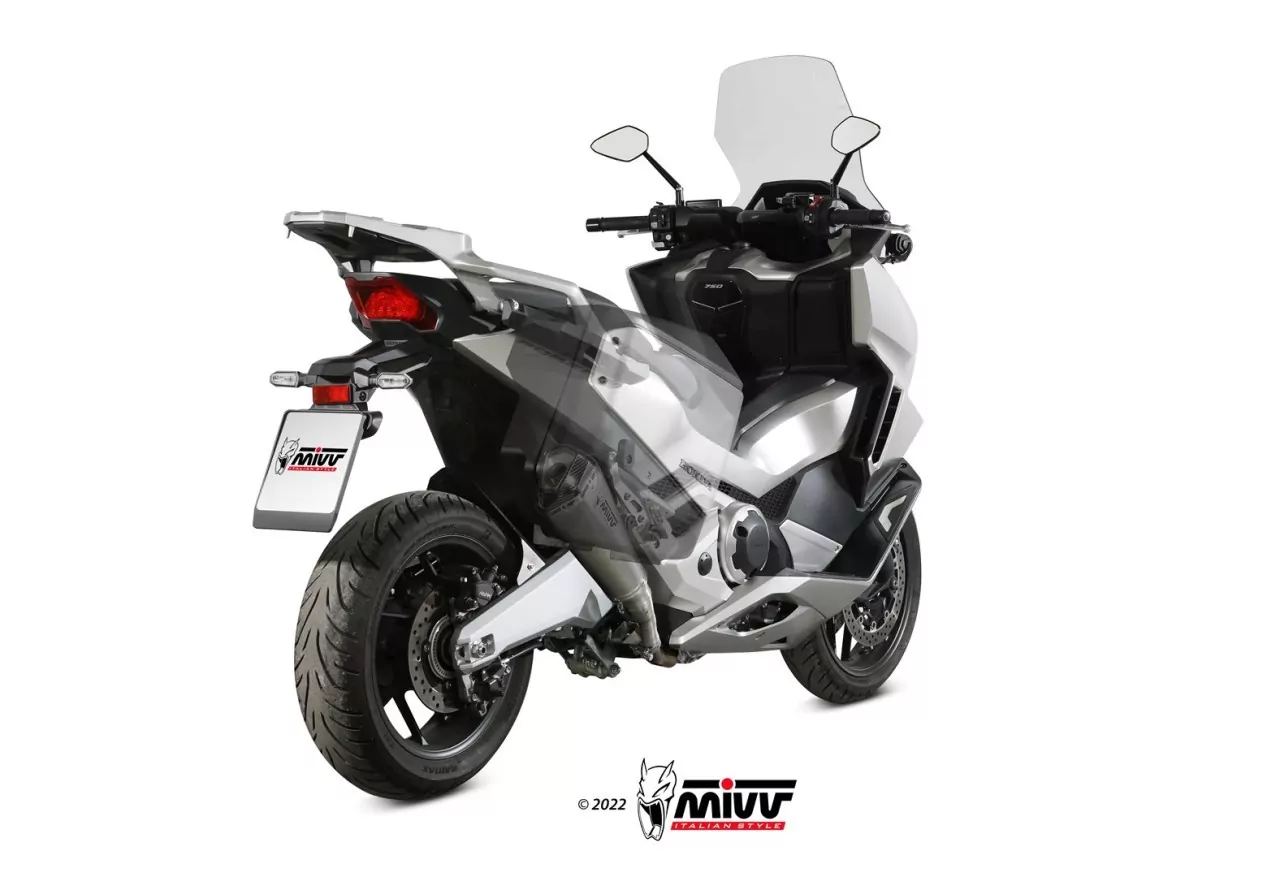 MIVV DELTA RACE Edelstahl HONDA FORZA 750 21-22