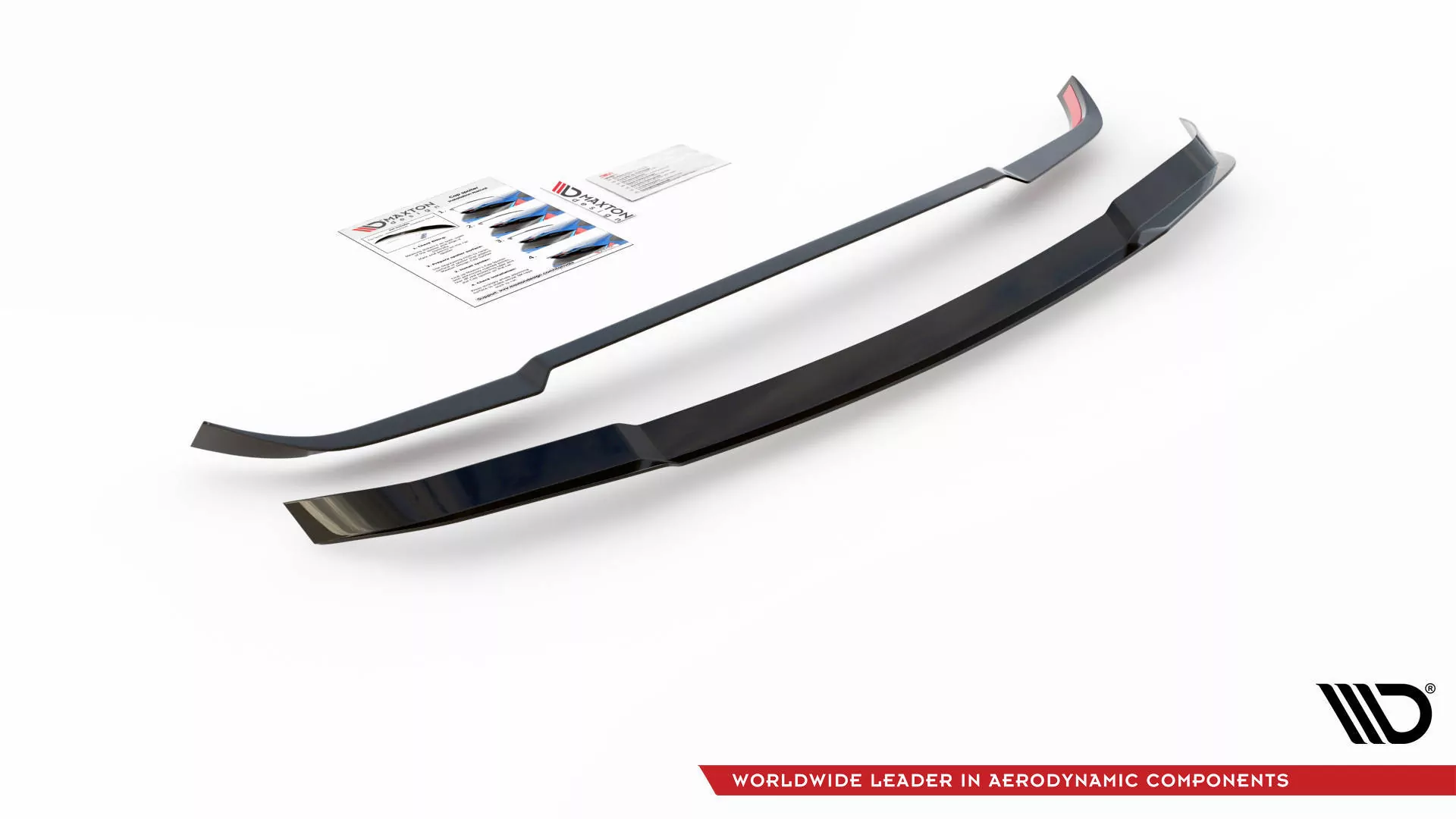 Spoiler CAP Für Skoda Enyaq IV Schwarz Hochglanz