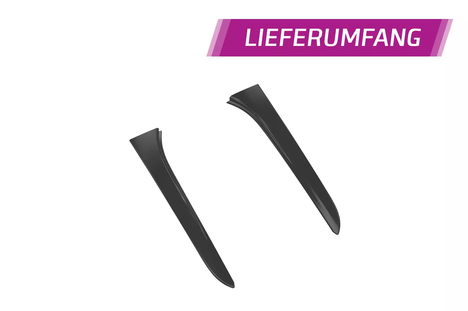 Heckflügel mit ABE für Audi A4 B8 (Typ 8K) Avant HF095 Schwarz Strukturiert