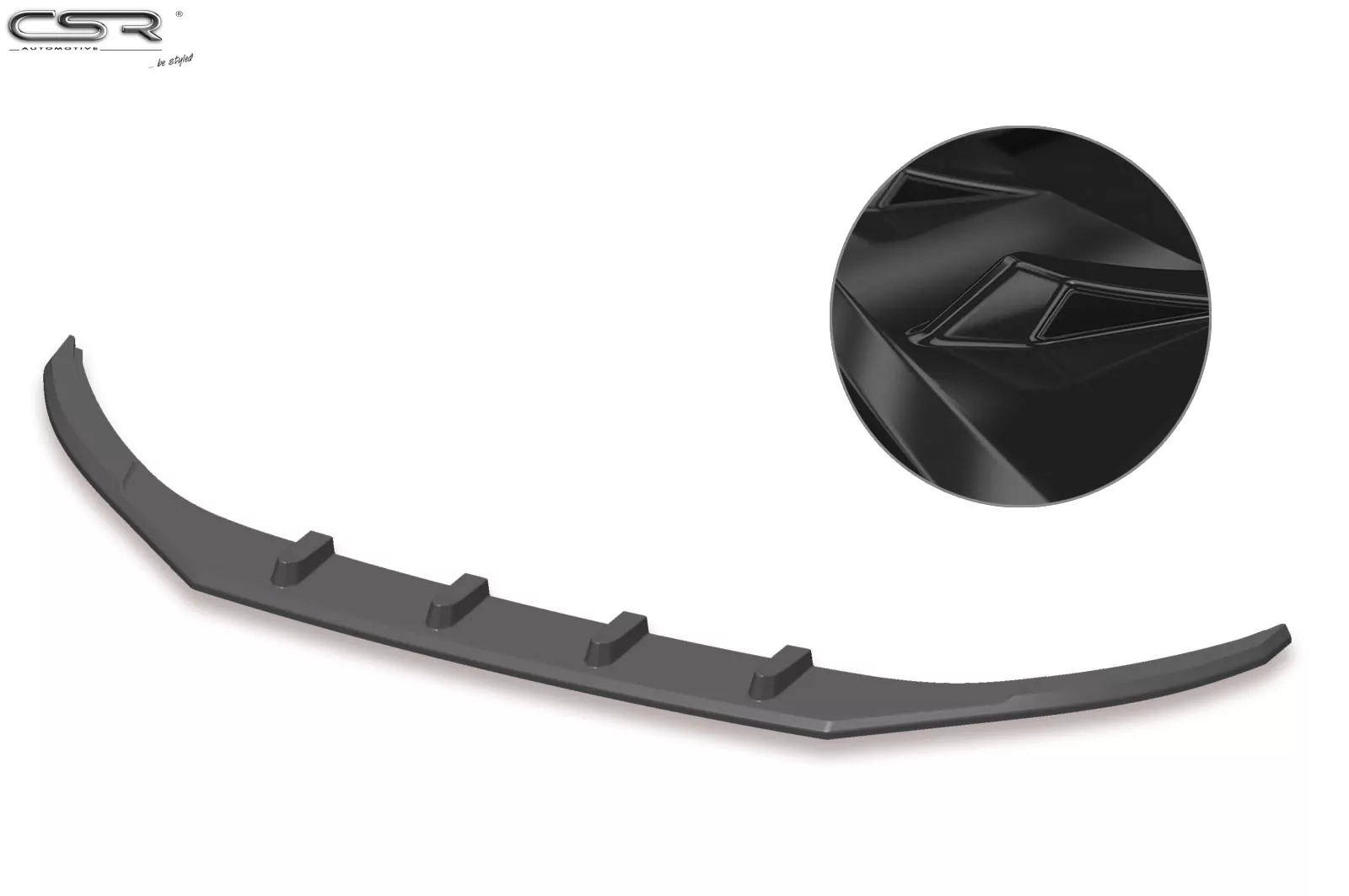 Cup-Spoilerlippe glänzend mit ABE für VW Arteon Glossy Schwarz CSL347-G