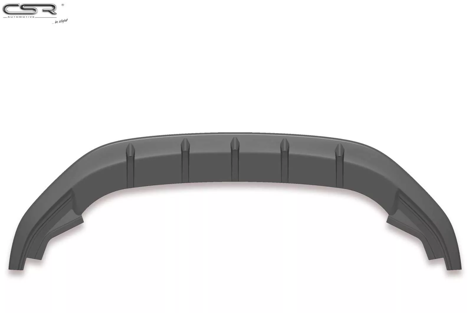 Cup-Spoilerlippe mit ABE für VW Golf 7 R-Line CSL333-M Carbon Look (matt)