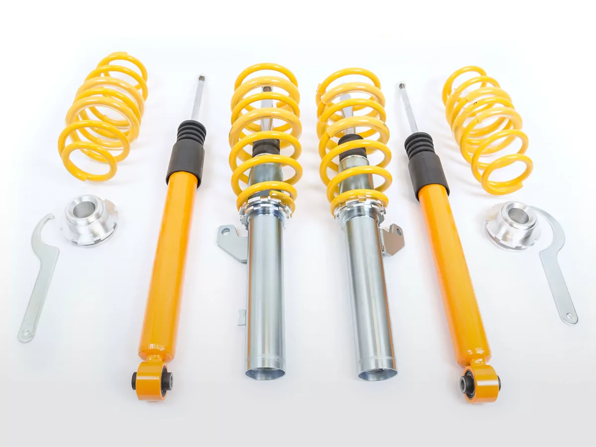 FK Gewindefahrwerk Sportfahrwerk Seat Leon 5F Bj. ab 2012 mit 55mm Federbein, Mehrlenker HA