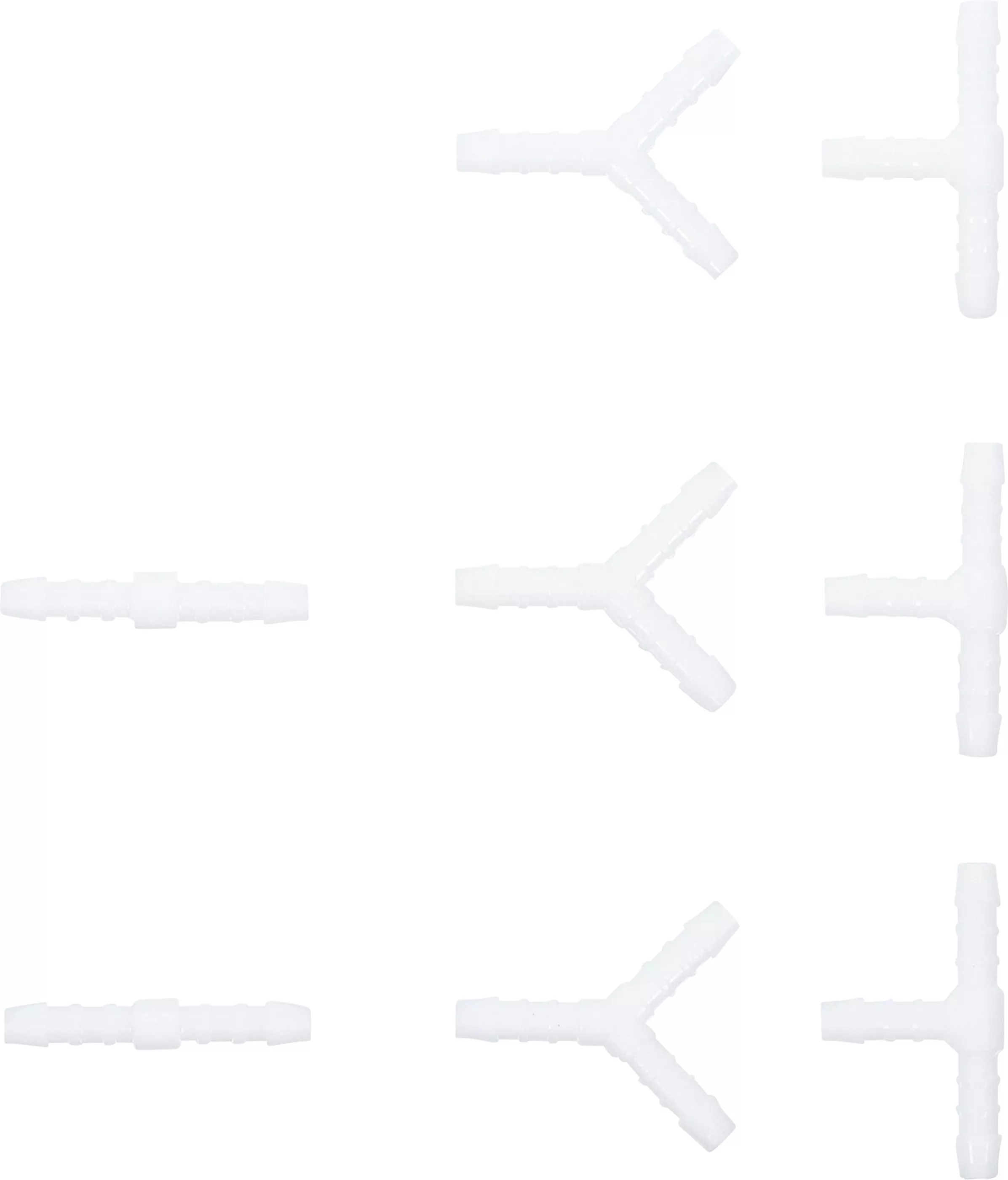 Schlauchverbinder-Sortimente | kraftstoffbeständig | 6 mm | 8 tlg.