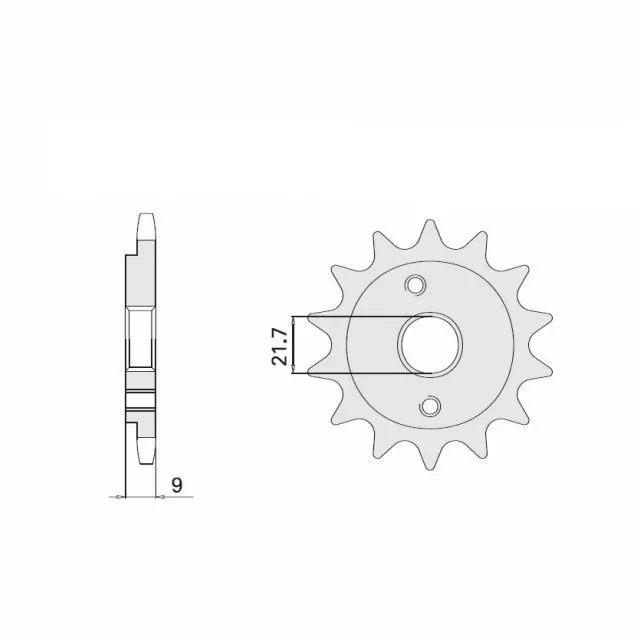 EK-Chain Kettensatz 520DEX für Honda XR600R ab Modelljahr 1991- Typ PE04