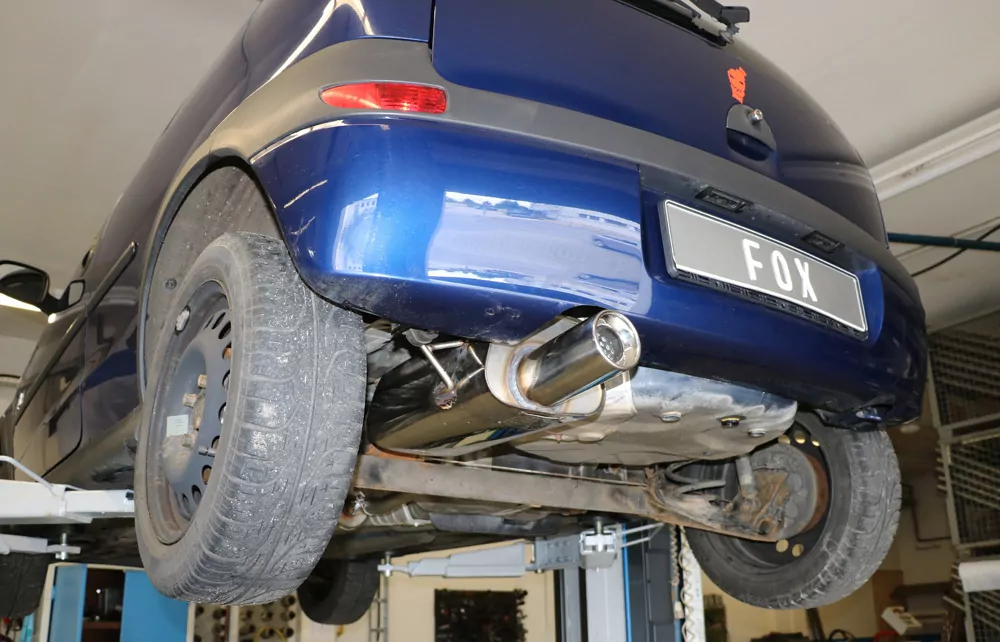Opel Corsa C  Endschalldämpfer - 1x90 Typ 13