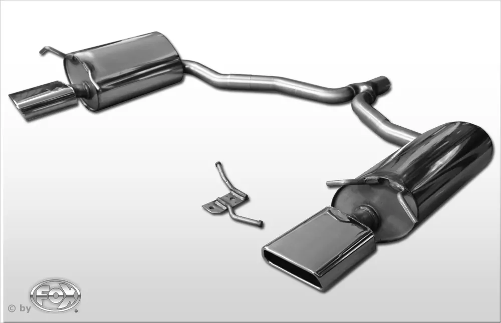 Mercedes E-Klasse Coupe C207 - 4 Zylinder  Endschalldämpfer rechts/links - 1x145x65 Typ 59 rechts/links