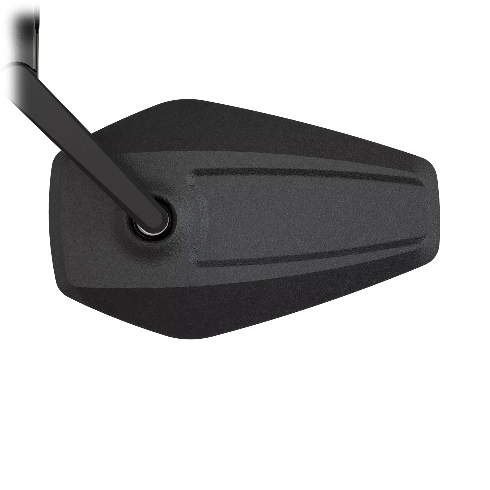 HIGHSIDER smart Lenkerendenspiegel Booster 2 Schwarz Kurz (1Stck.)