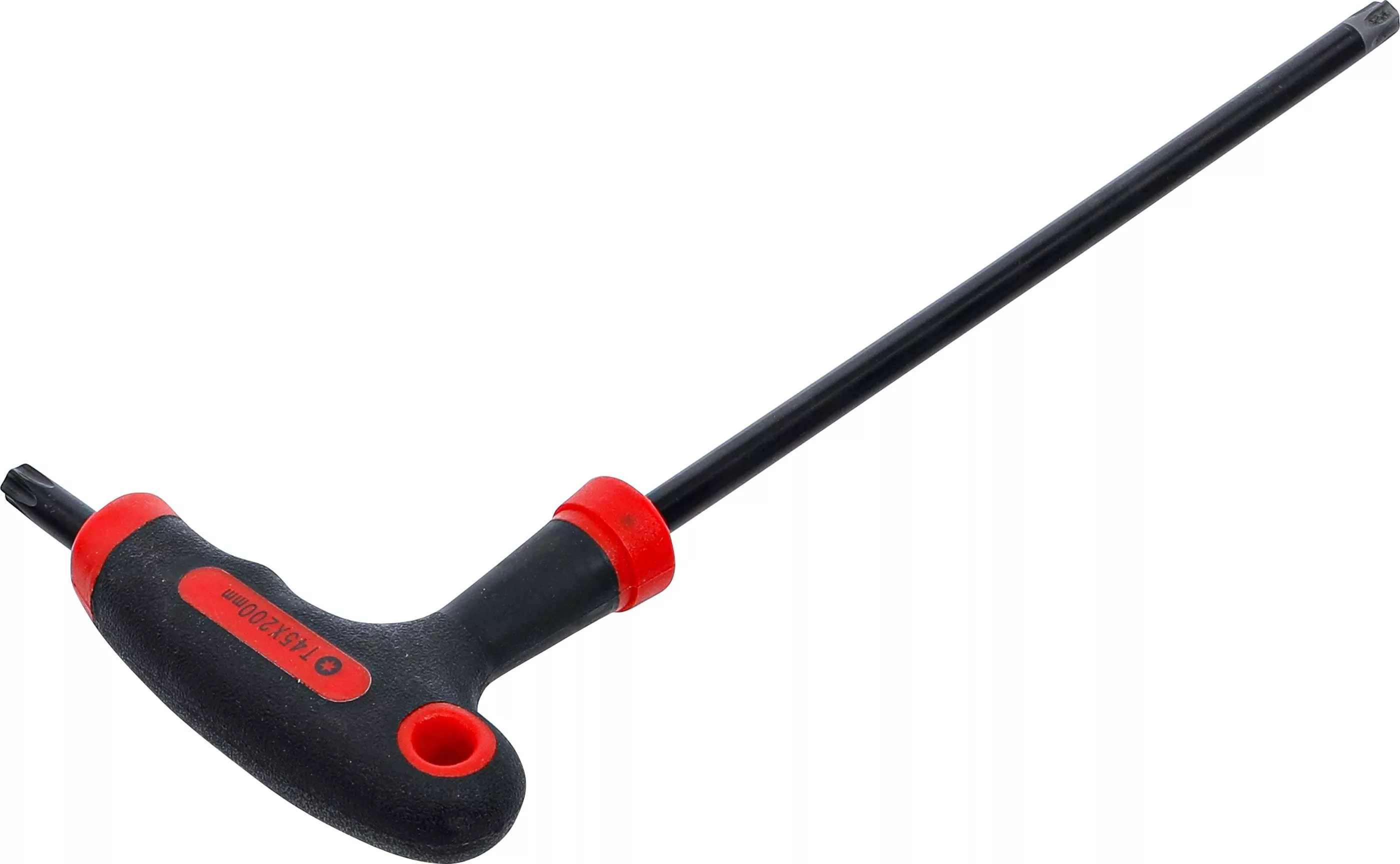 Schraubendreher mit T-Griff und seitlicher Klinge | T-Profil (für Torx) mit/ohne Bohrung T45