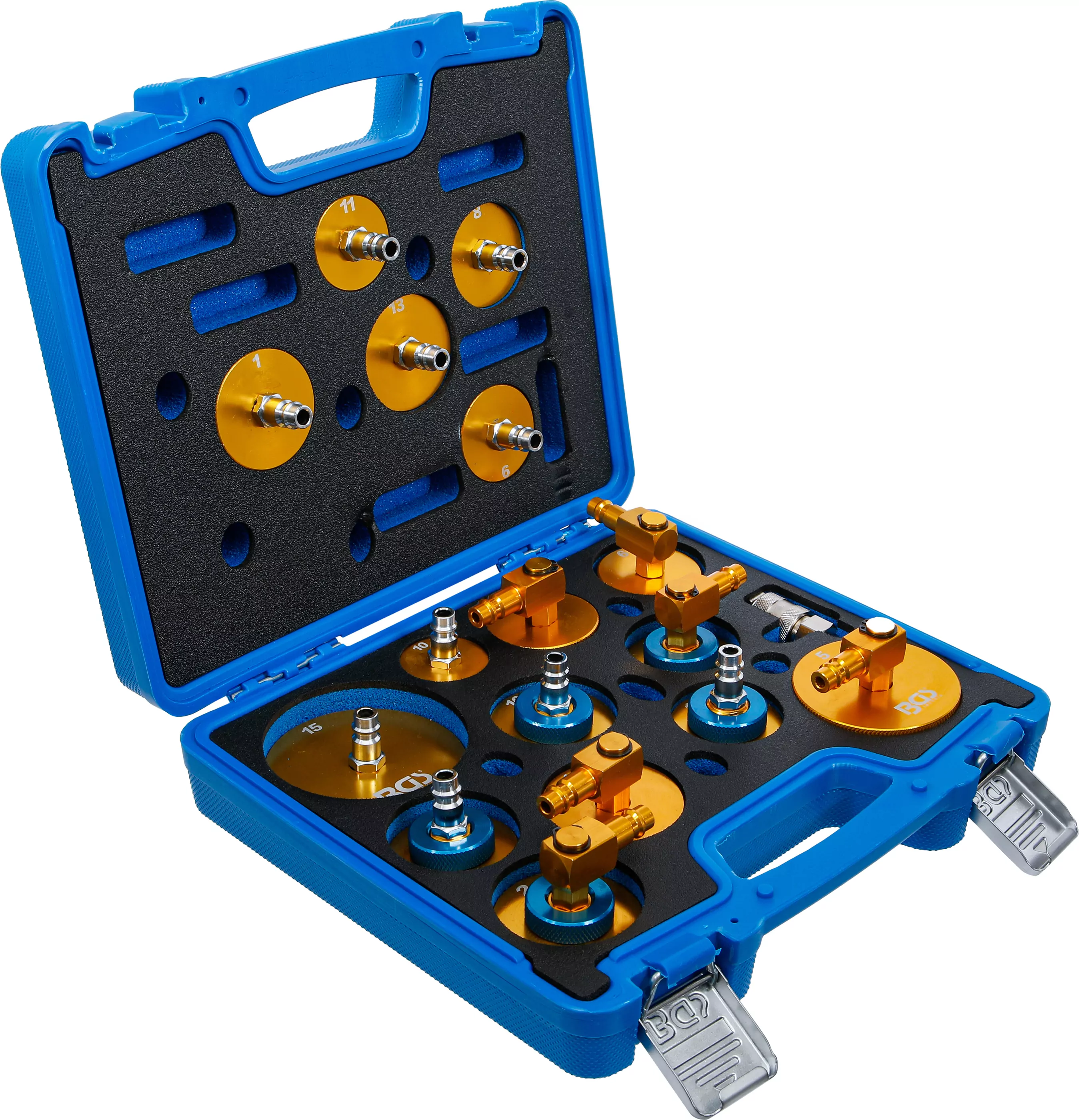 Adapter-Satz für Bremsenentlüfter | 17-tlg.