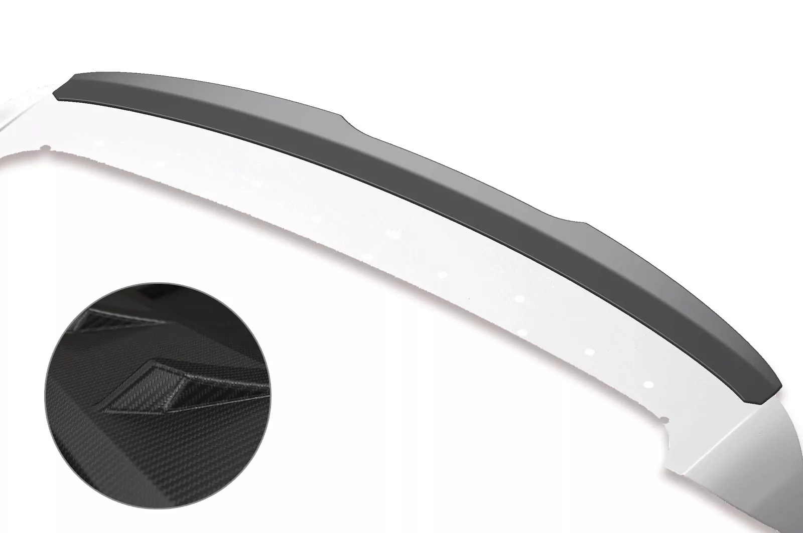 Heckflügel mit ABE für Hyundai I30 PD HF656-M Carbon Look (matt)