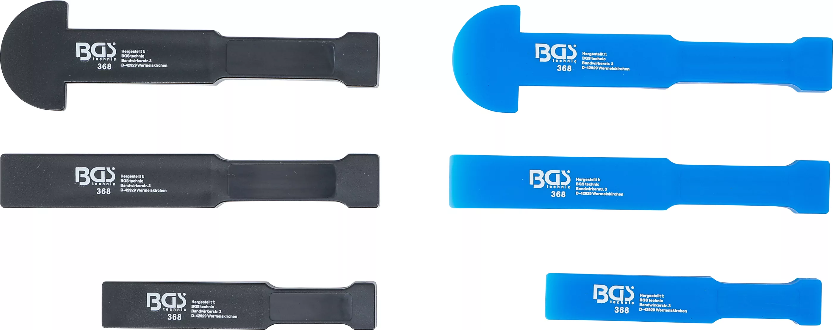 Kunststoff-Meißel-Satz | 6-tlg.